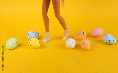 Photography Easter minimal concept