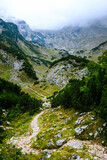 National park Durmitor Mountains in Montenegro.
