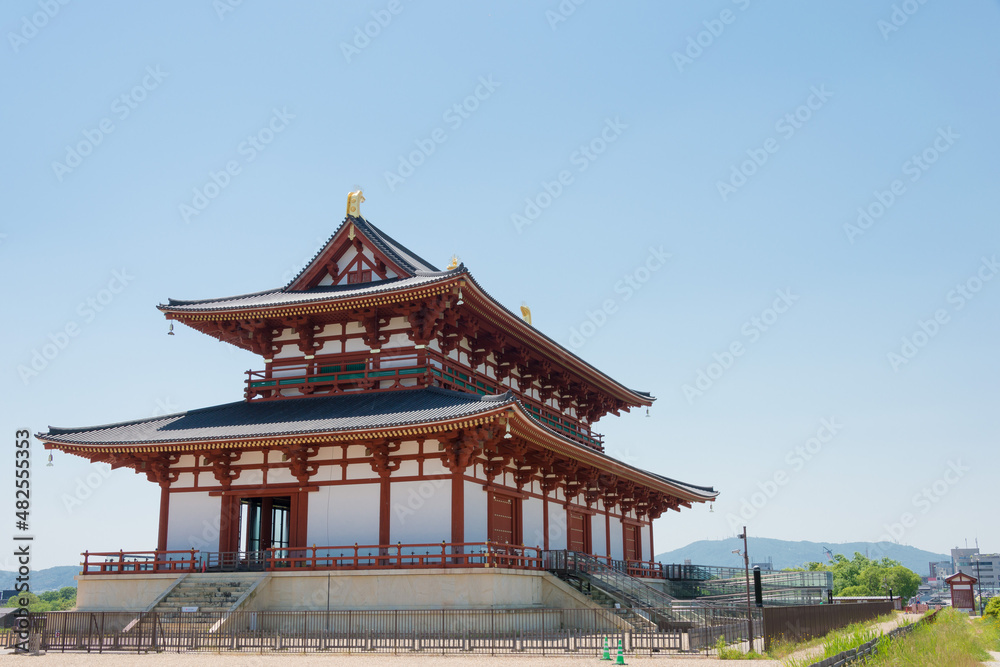 Nara, Japan Mar 23 2019 The Great Hall of State (Daigokuden) at