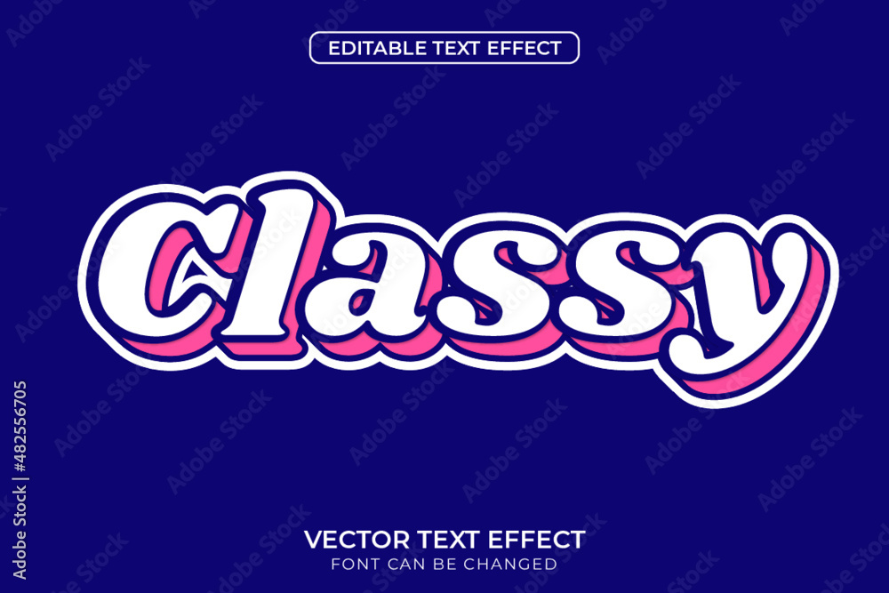 Classy Text Effect