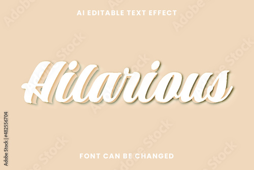 Hilarious Text Effect 