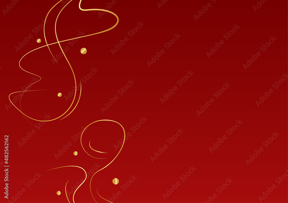 Modern luxury red and gold abstract wave line background banner. Abstract red and gold lines background Modern luxury red and gold abstract wave line background banner. Abstract red and gold lines background