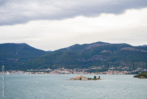 Fascinating views of the Mediterranean in Montenegro. Coastal towns.