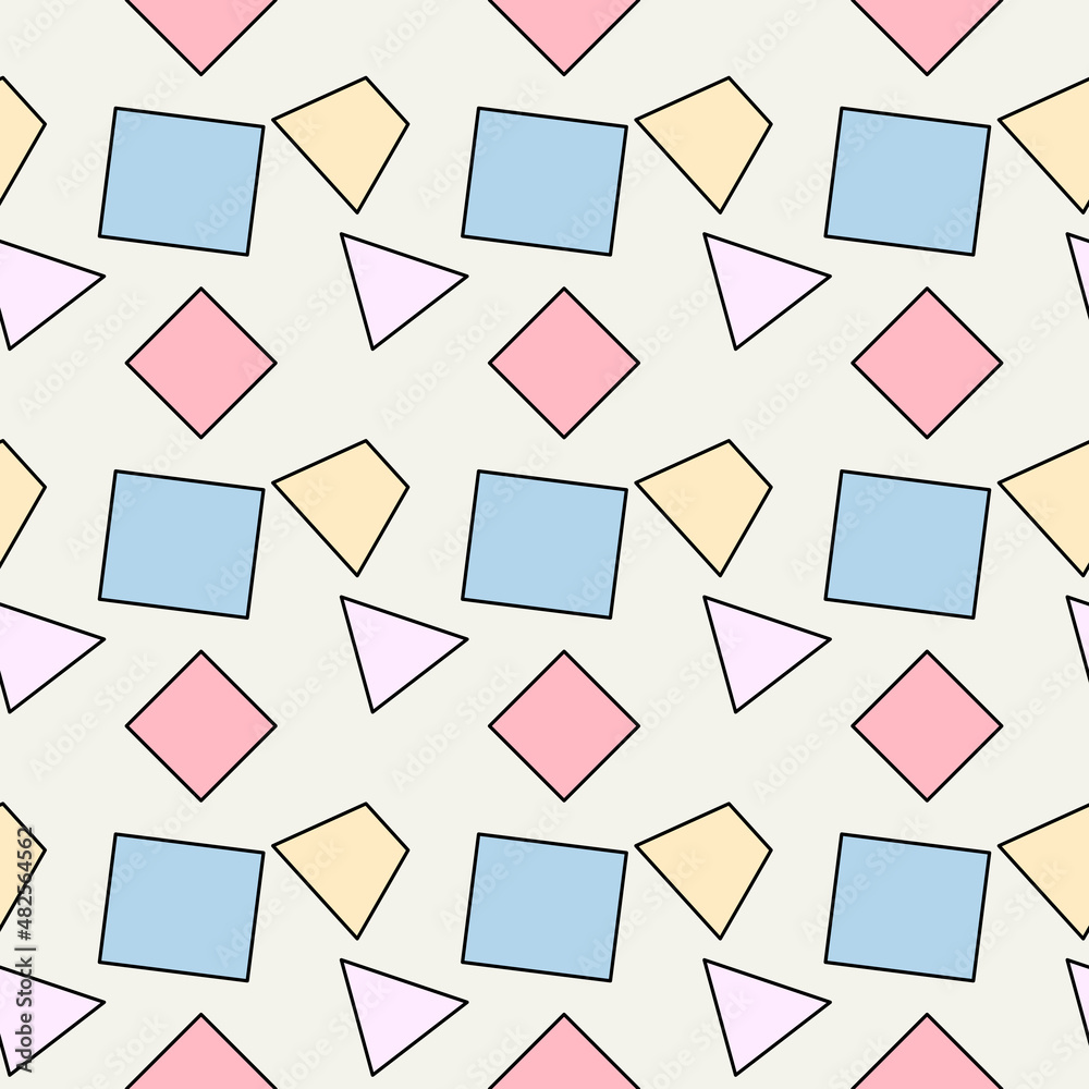 pattern with geometric Shape pattern with geometric Shape