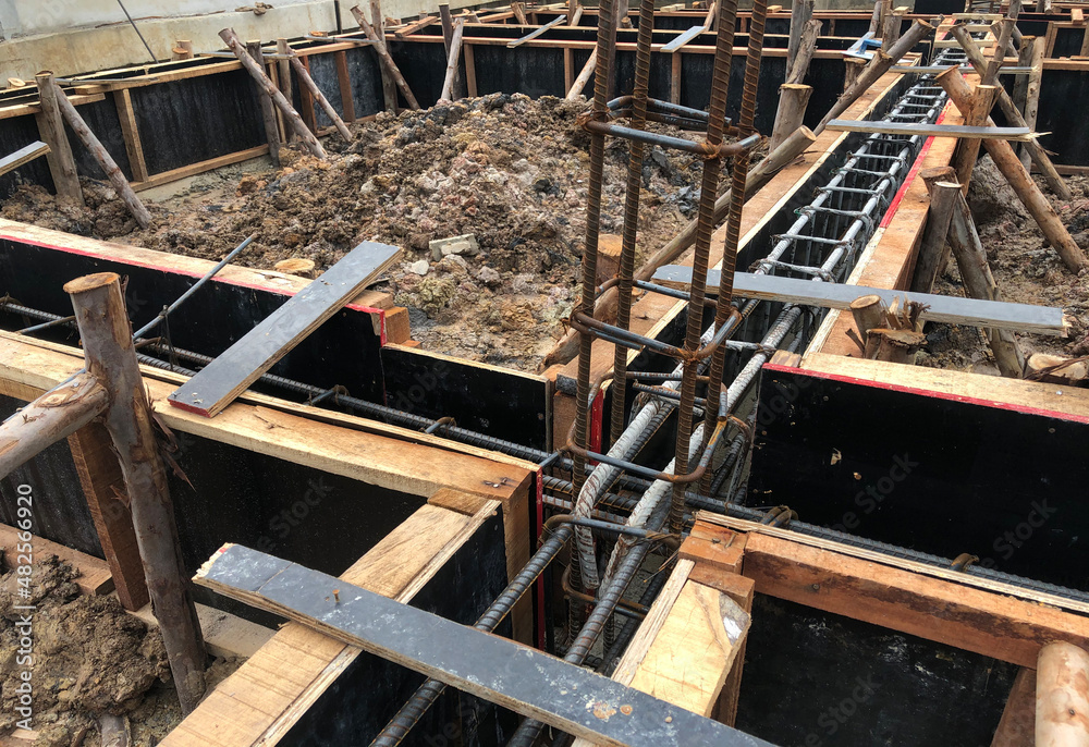 Concrete building from steel wood to poured concrete building Concrete building from steel wood to poured concrete building