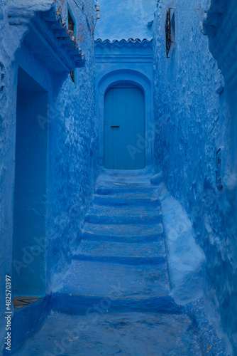 In the old medina of Chefchaouen © lic0001