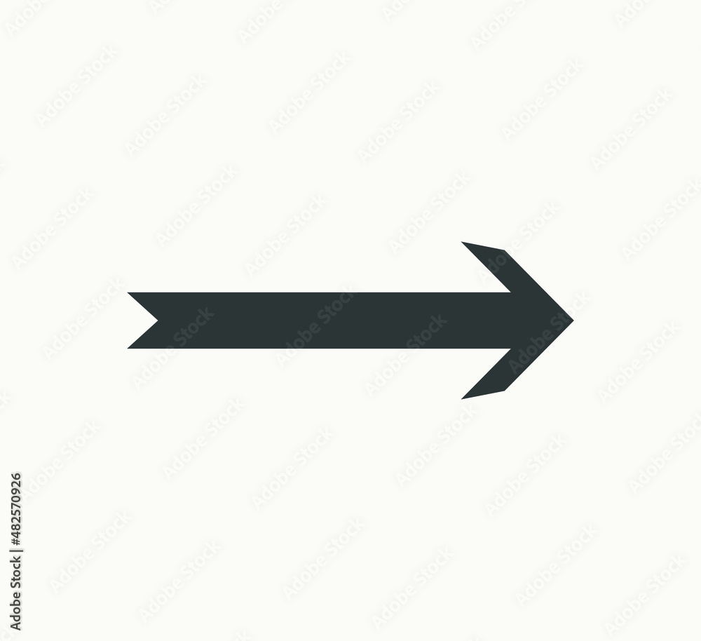 arrow icon vector on white background. arrow icon vector arrow icon vector on white background. arrow icon vector