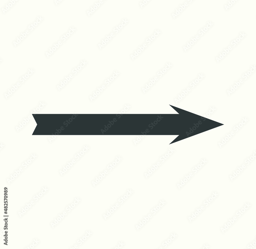 arrow icon vector on white background. arrow icon vector arrow icon vector on white background. arrow icon vector