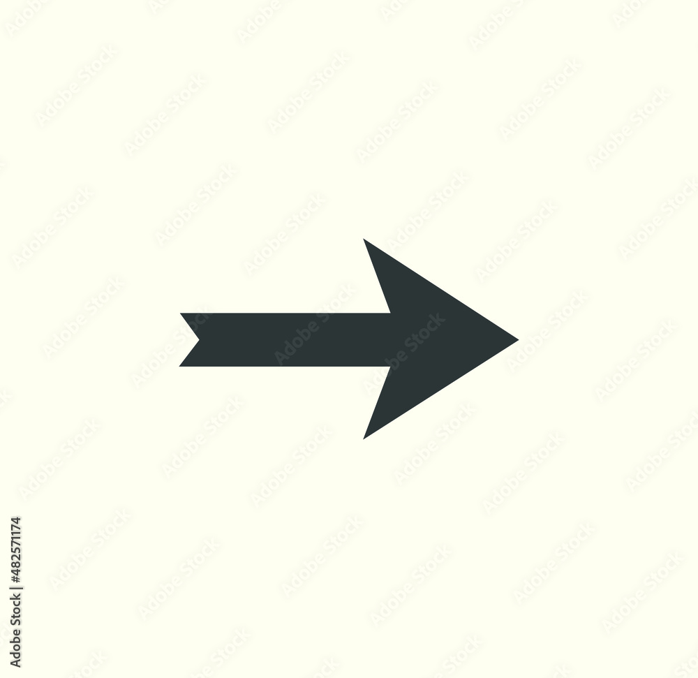 arrow icon vector on white background. arrow icon vector arrow icon vector on white background. arrow icon vector