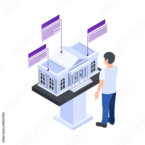Modern Museum Icon