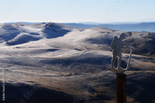 Signal at the top of Txindoki mountains © Laiotz