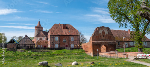 Panorama Burg Stargard bei Neustrelitz photo