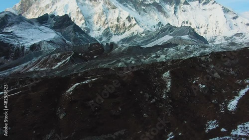 Nuptse And Lhotse Mountains