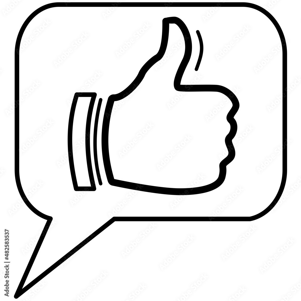 Thumbs Up Message Thumbs Up Message