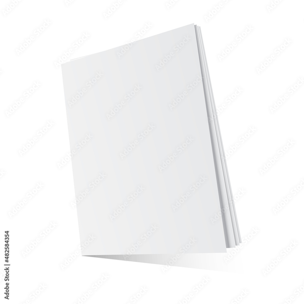 Mock up magazine, book, brochure or flyer. Vector Mock up magazine, book, brochure or flyer. Vector