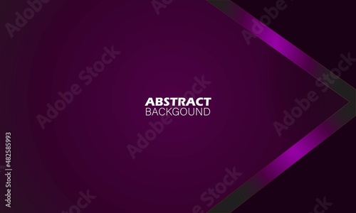 High contrast violet,purple,pink and black glossy stripes. Abstract tech graphic banner design. Vector corporate background eps10
