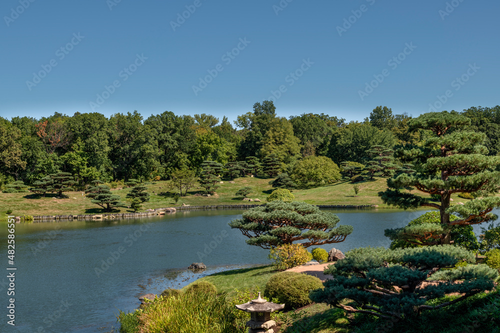 Fototapeta premium The Botanic Garden in Chicago 