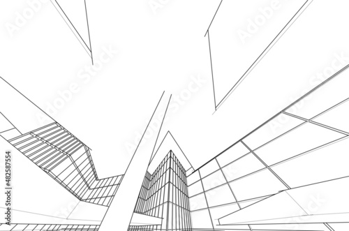 abstract architectural background