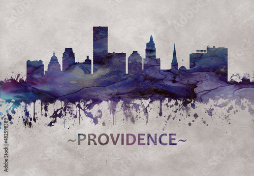 Providence Rhode Island skyline