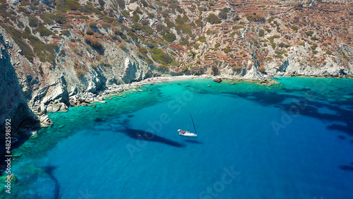 Folegandros is an island in the Aegean Sea  belongs to Greece