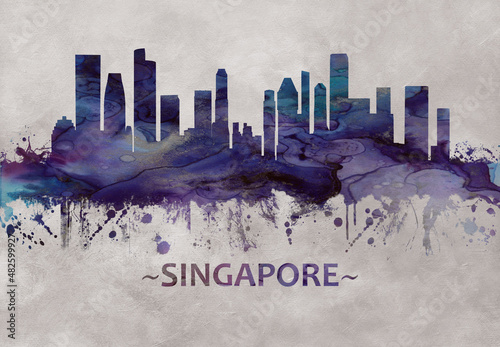 Photography Singapore skyline