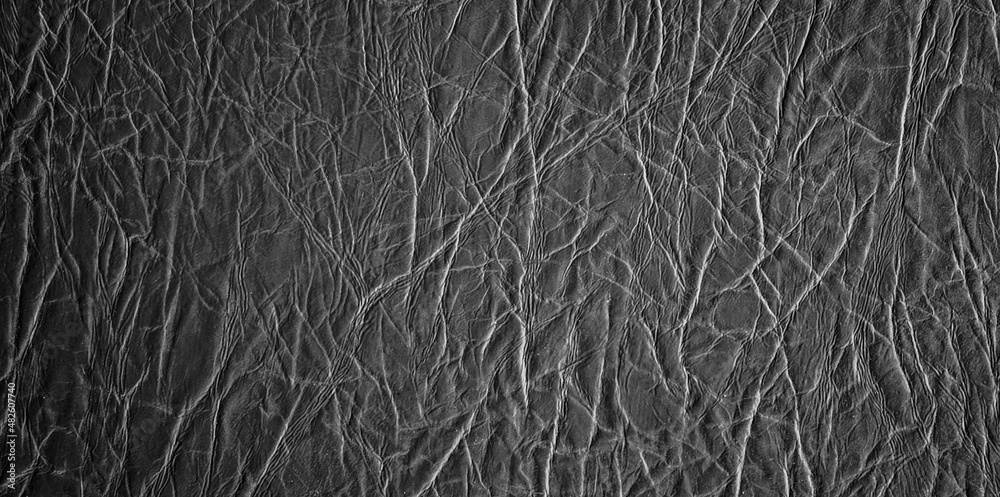 Close up of black leather texture can be use as background Close up of black leather texture can be use as background