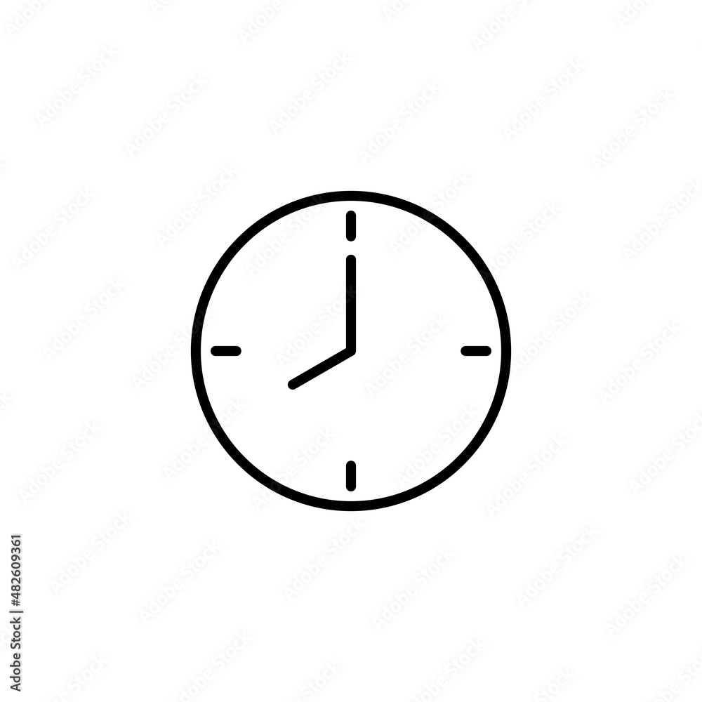 Clock icon. Time sign and symbol. watch icon Clock icon. Time sign and symbol. watch icon