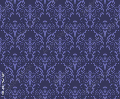 Damask Seamless Pattern