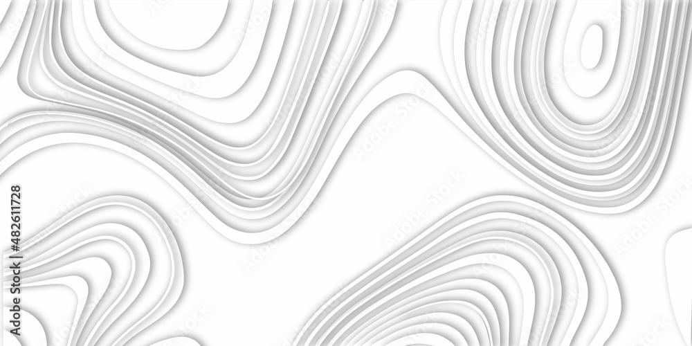 Abstract background vector and wavy design. White grey marble texture with natural pattern for background or brochure, poster, wallpaper background and realistic design.
