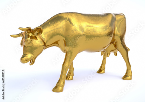 Obraz na plátně Golden cow