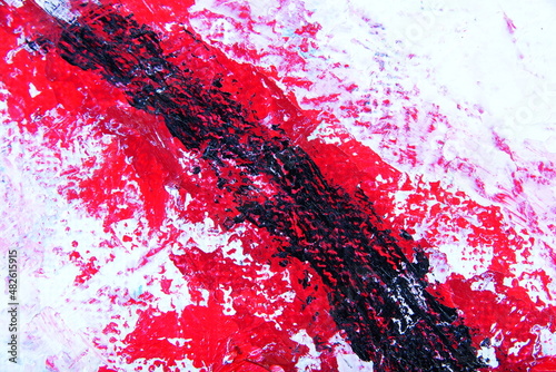 red paint background