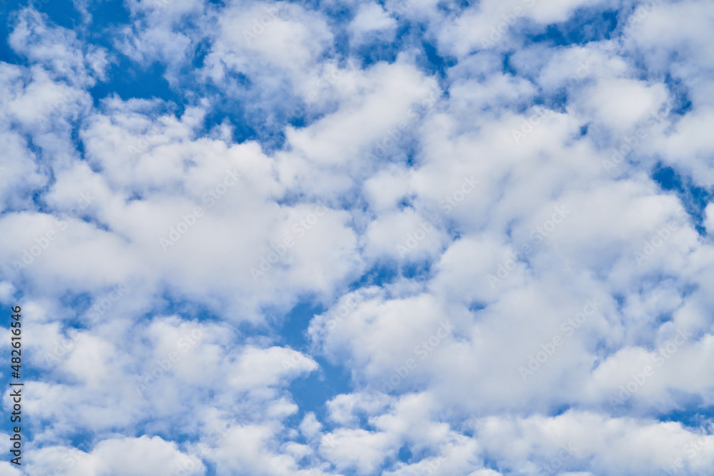 Beatiful blue sky with clouds on a sunny day Beatiful blue sky with clouds on a sunny day