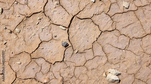 Dry soil - Somalia drought in Africa