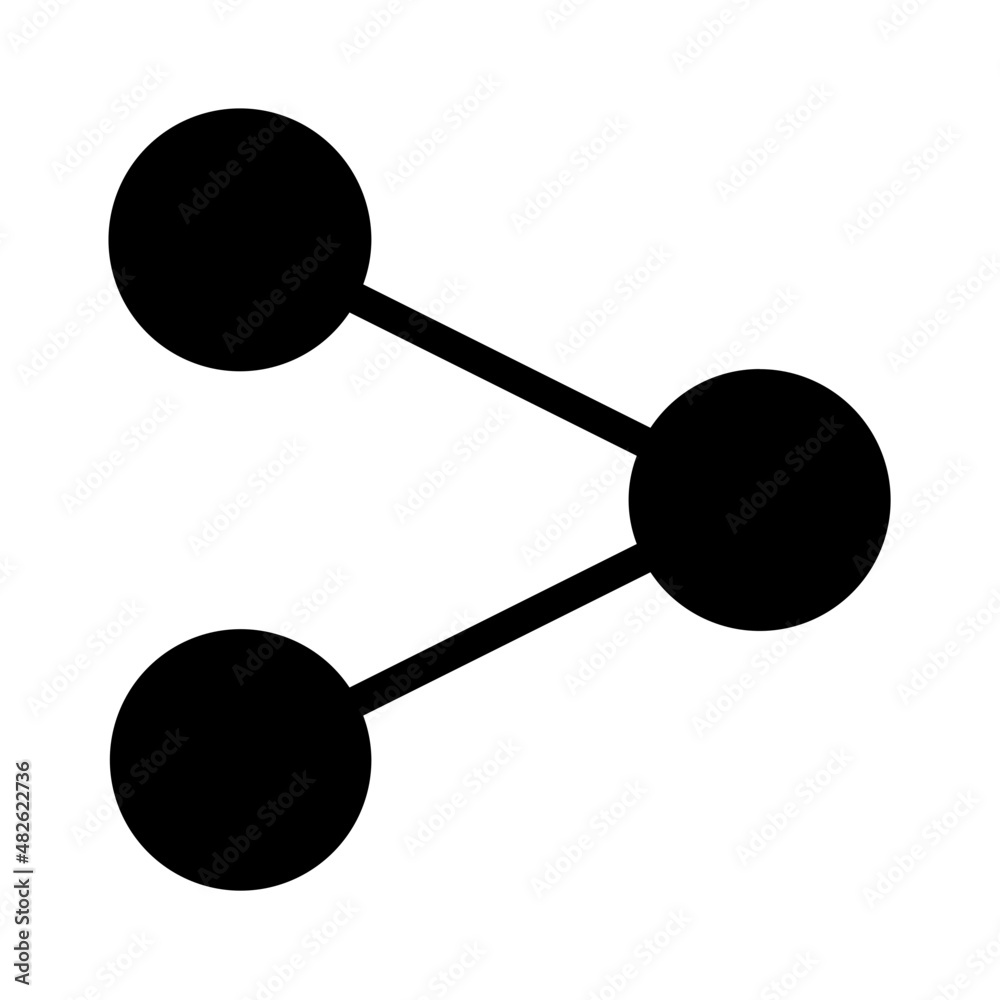 share icon - solid style share icon - solid style