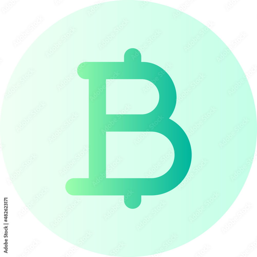 bitcoin gradient icon