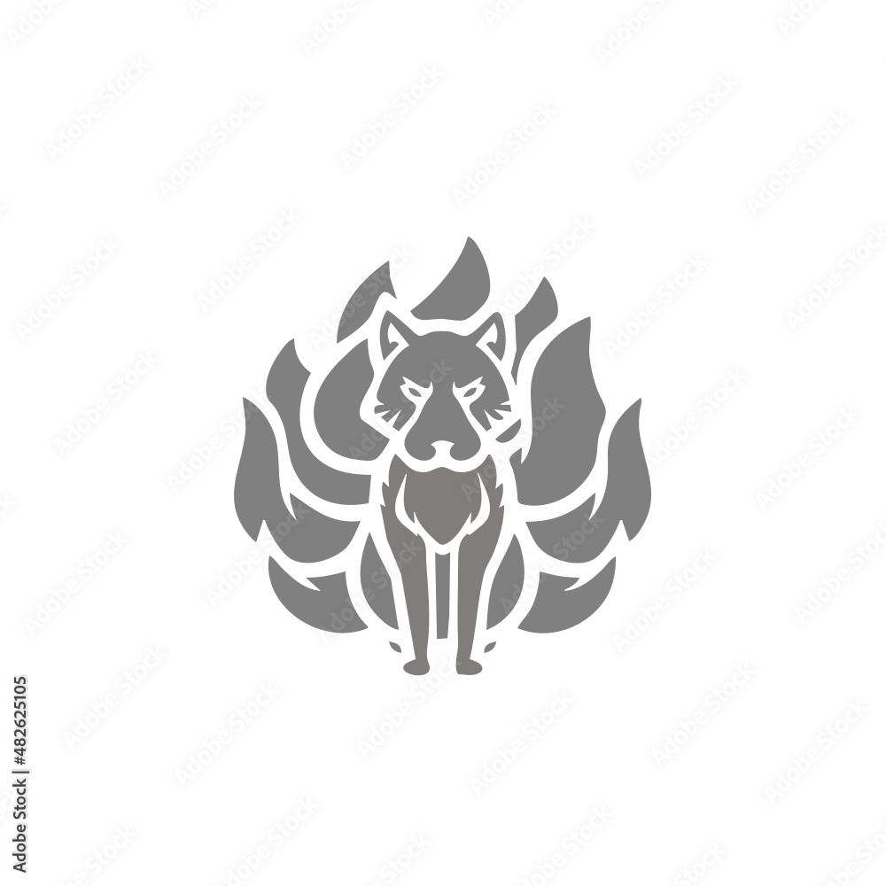 Fototapeta premium Tiger logo 