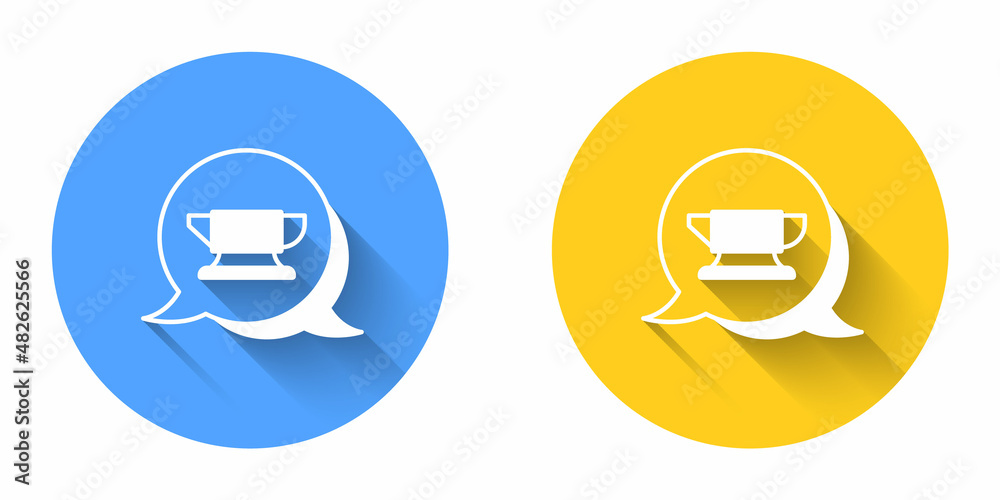 White Blacksmith anvil tool icon isolated with long shadow background. Metal forging. Forge tool. Circle button. Vector White Blacksmith anvil tool icon isolated with long shadow background. Metal forging. Forge tool. Circle button. Vector