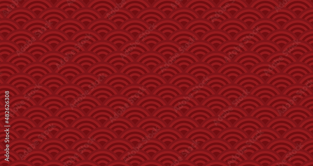 vector pattern background red chinese style
