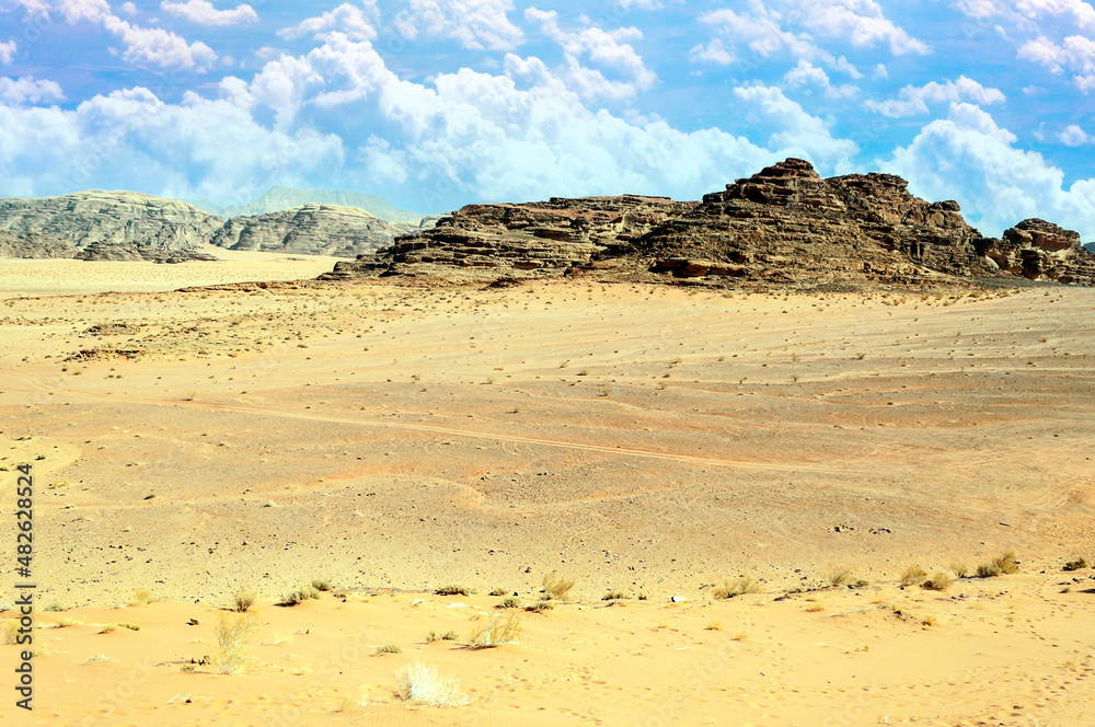 Fototapeta premium Wadi Rum desert in Jordan