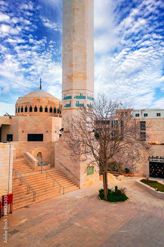 Al-Husseini mosque in Amman photo