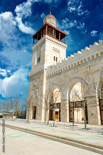 Al-Husseini mosque in Amman photo