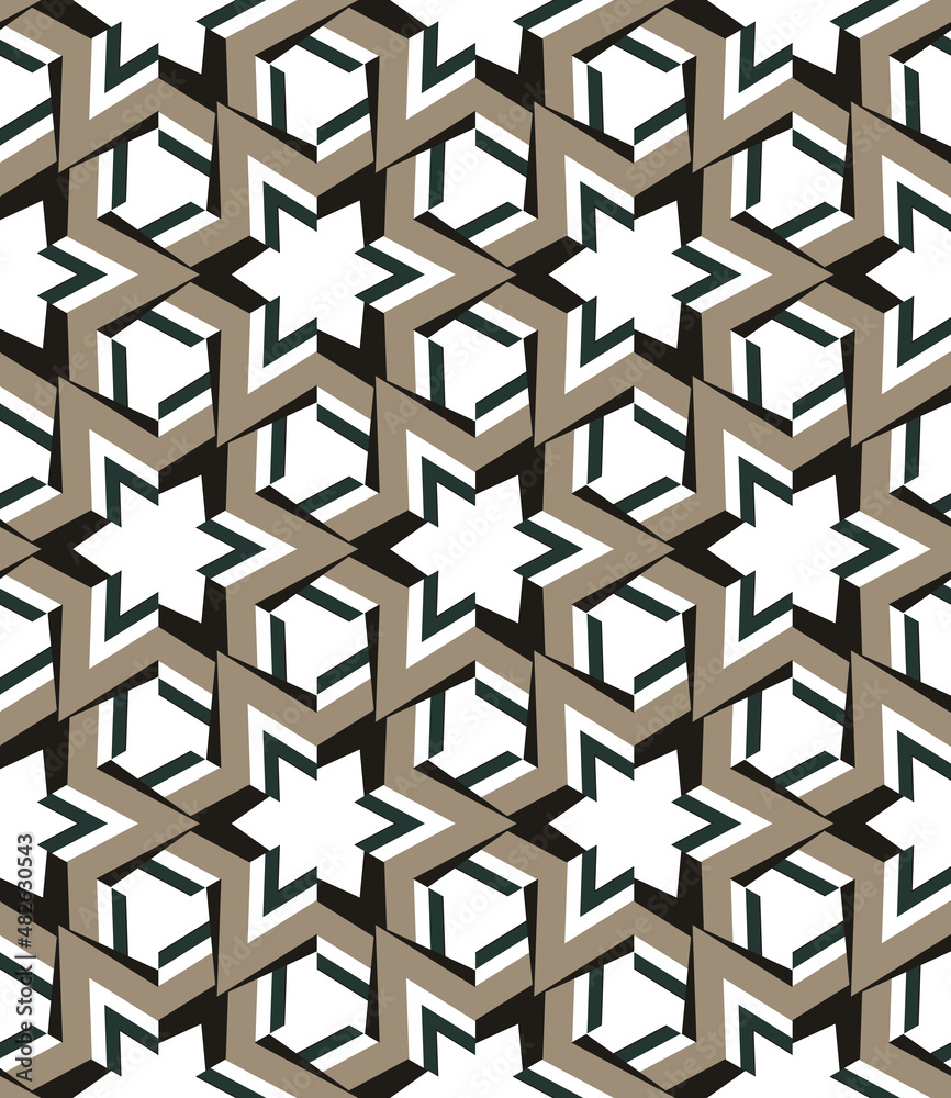Ceramic tiles. Seamless pattern. Decorative geometric print design for fabric, cloth design, covers, manufacturing, wallpapers, print, tile, gift wrap and scrapbooking. Ceramic tiles. Seamless pattern. Decorative geometric print design for fabric, cloth design, covers, manufacturing, wallpapers, print, tile, gift wrap and scrapbooking.