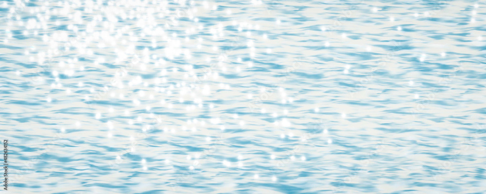 blue background with water surface