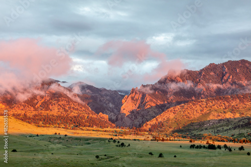 Bild auf Leinwand Rocky Mountains