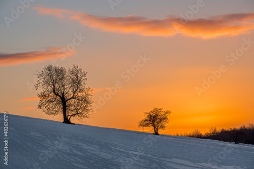 Sunrise in the Snow © Gordon