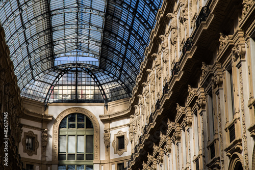 La Galleria Vittorio Emanuele II a Milano