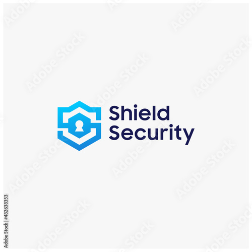 shield security logo design inspirations