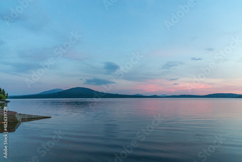 Photography Beautiful view on the Zyuratkul lake