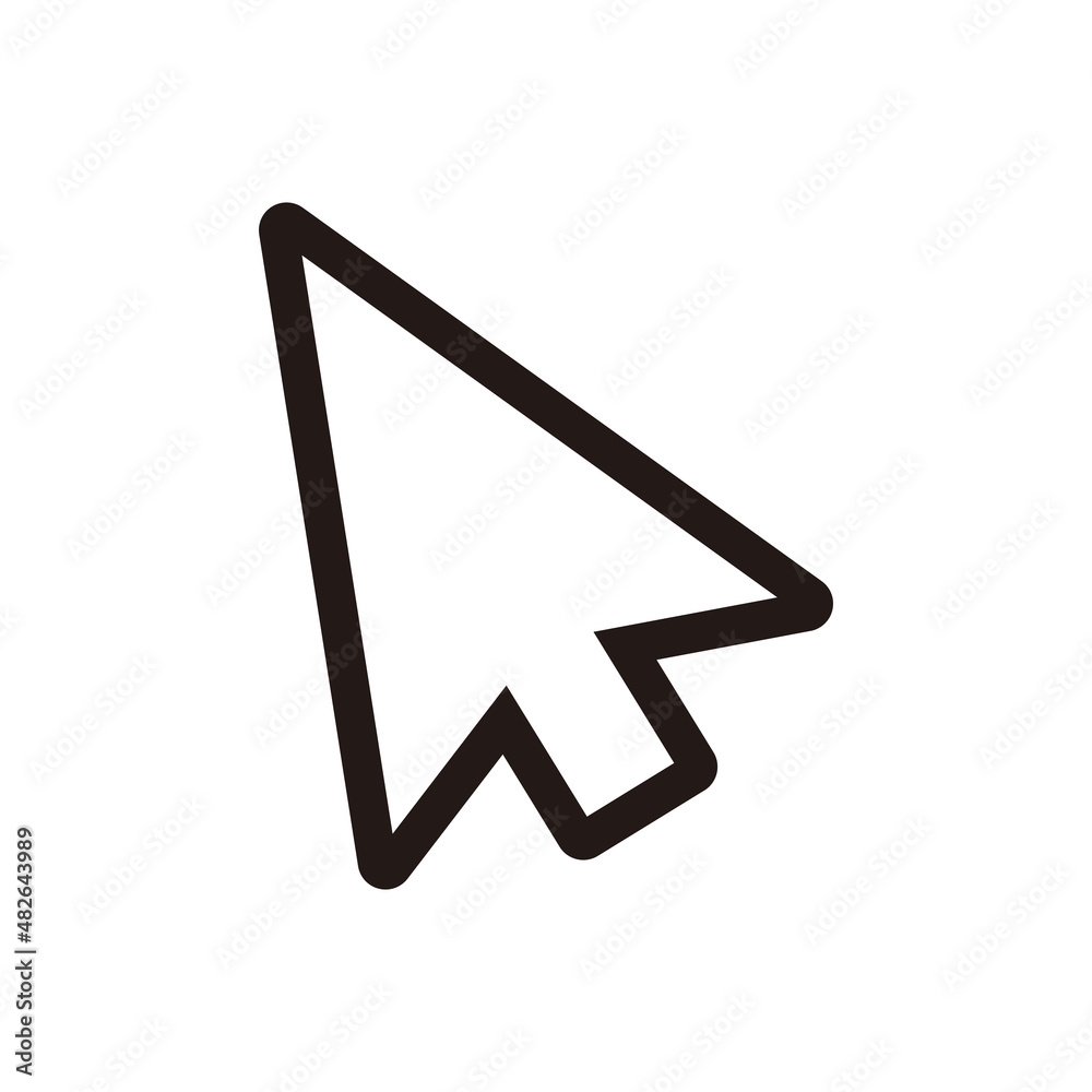 pointer icon vector illustration symbol pointer icon vector illustration symbol