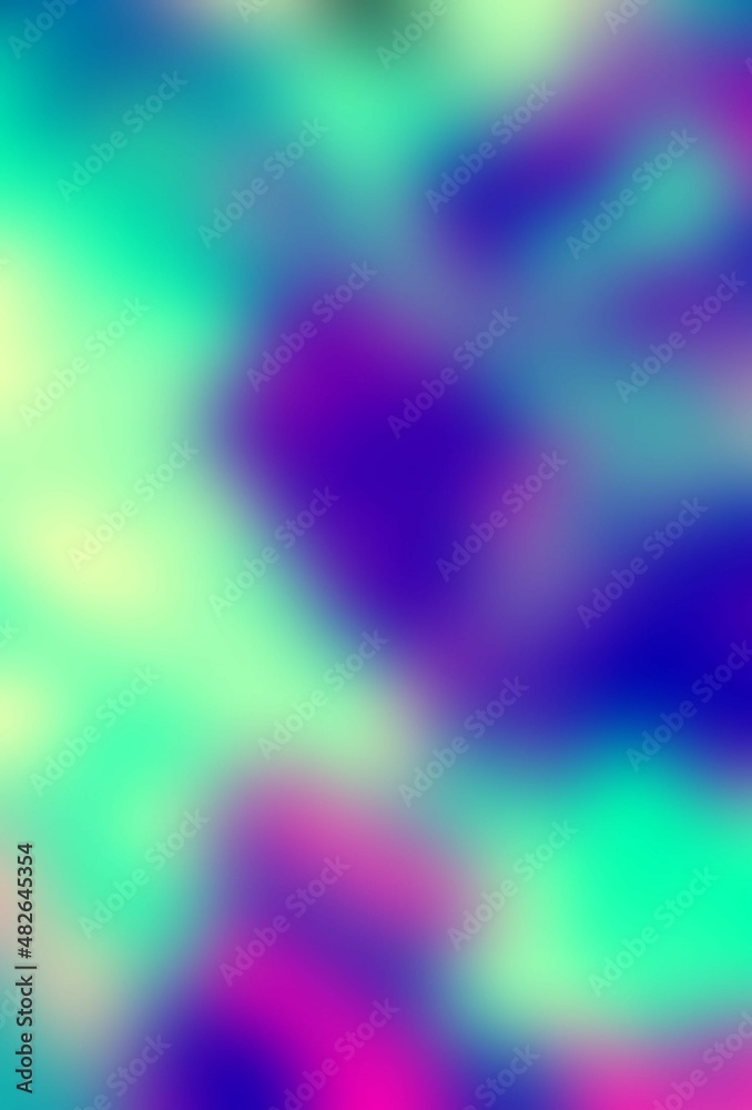 Abstract multicolored background. Blurred spots and lines. Neon. Background for the cover of a notebook, book. A screensaver for a laptop.